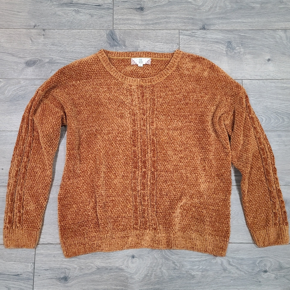 Rust Sweater, Very Soft, Medium